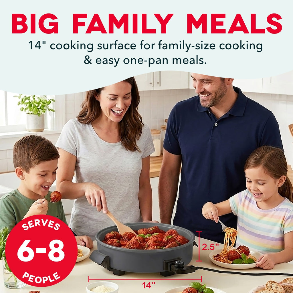 Ceramic Nonstick Family Size Skillet